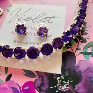 40 Carat Violet Park Lane Impression Bracelet NWT